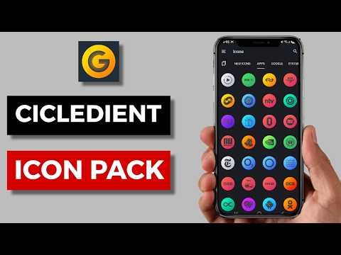 Best Cicle Dient Icon Pack Gradient App for Android