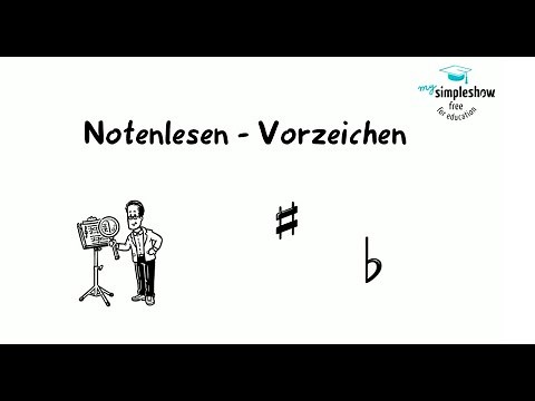 Musiktheorie: Notenlesen und Vorzeichen