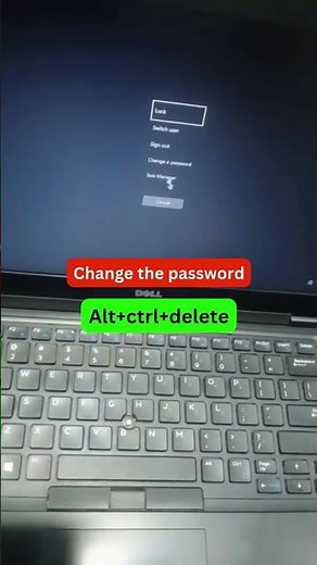 🔐 Changing your Windows laptop password is easy!