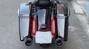 HDBUBALUS LED Filler Panel Lights Rear Fender LED Turn Signal Brake Light Fit for Harley Street Glide Road Glide Road King FLHX FLHXS FLHXSE CVO FLHRSE 2014-2023 (Yellow Lens)