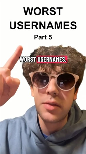 Benjamans 😎 on Instagram: "WORST USERNAMES PART 5 #followers #memes #funny #relatable #foryou"