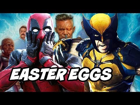 Deadpool 2 TOP 50 Easter Eggs - Infinity War Jokes and References Explained