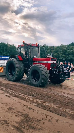 CASE 1455 XL FULL PULL beim Traktorpulling