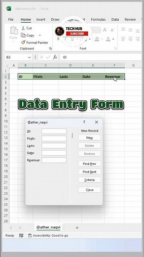 Excel Data Entry Fast Using Keyboard Shortcuts 🚀 | Data Entry Tricks #excel #exceltips #exceltricks