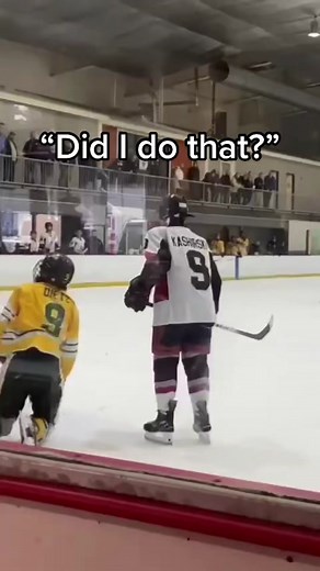 Cup Check Moment on the Hockey Field