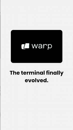 Warp is the terminal that finally treated developers as power users.