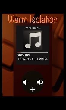 Roblox Warm Isolation OST / LEBWEE - Luck