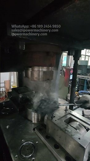 Hot Forging Press with Pneumatic Blast System