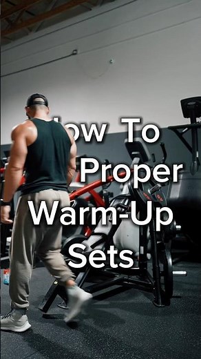 How To Hit Proper Warm-Up Sets