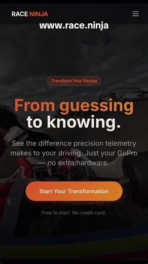 You’ve been sitting on a goldmine of racing data and didn’t even know it. 🎥 Every GoPro video you’ve ever recorded holds your braking points, your lap times, your mistakes — and your gains. Race Ninja brings it all to life. Upload. Analyse. Go faster. 🏁 Link in bio. #karting #gopro #motorsport #racingdata #kartracing
