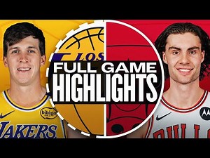 LOS ANGELES LAKERS vs CHICAGO BULLS | FULL GAME HIGHLIGHTS | March 27, 2025 [1080p]