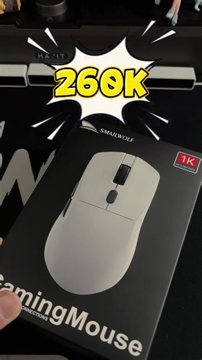 Một con chuột chơi game siêu nhẹ chỉ với 260.000 đồng? Độ phân giải 12000 dpi có thể điều chỉnh, trọng lượng chỉ 60g? Thật tuyệt vời!#wirelessmouse #mouse #gaming #paw3311