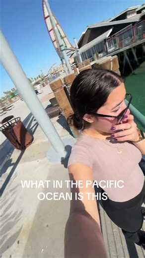 i’ve never seen it look so clean. #pacificocean #beach #hermosabeach #funny #ocean