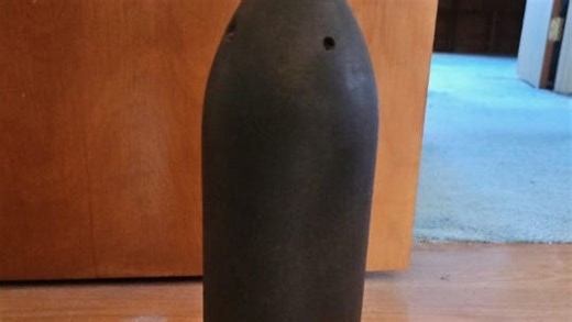 'Not as unusual as you might expect.' Bomb squad removes mortar shells