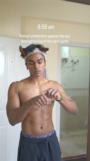 Upgrading my morning skin care #skincareformen #detan