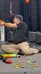 This week, our officers headed over to Limitless Martial Arts - Kearney, MO for our annual Nerf War benefiting Kearney Shop With a Cop! Thanks to the incredible turnout, we raised over $1,000 for local families. As you can tell from the video… our officers were SEVERELY outnumbered, outgunned, and possibly outmaneuvered. | Kearney Missouri Police Department