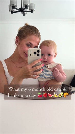 What My 8-Month-Old Eats and Drinks in a Day — Sample Baby Meal Schedule