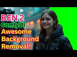 ComfyUI With BEN2 Background Removal - Not Only Image But Good With Video! Tutorial Video