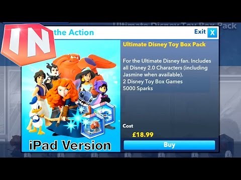 Let's Play Disney Infinity iOS - In App Purchases