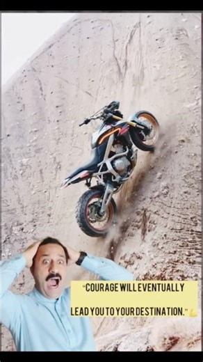 Impossible Hill Climb! Courage Turns the Impossible Into Reality 🏍️