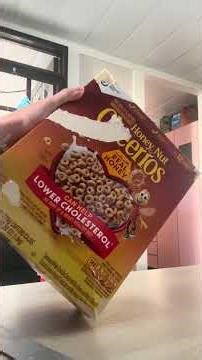 How to open a cereal Box for project