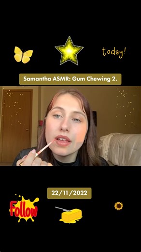 ASMR Chewing Gum Sounds: Relaxing and Satisfying