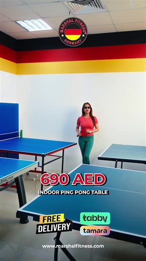 � طاولات تنس الطاولة – Indoor & Outdoor متوفر لدينا طاولات تنس طاولة للداخل والخارج بجودة عالية وموديلات متعددة. مناسبة للبيت، الجيم، المدارس، الكافيهات والاستراحات. ✔ Indoor & Outdoor ✔ خامات قوية ومقاومة ✔ موديلات مختلفة 💰 الأسعار تبدأ من 699 درهم 📍 دبي – النهدة 1 – قرب برج مي 📍 أبوظبي – الراحة مول 📞 0551069810 – سلطان 🇬🇧 English 🏓 Table Tennis – Indoor & Outdoor Models We offer Indoor & Outdoor table tennis tables with strong quality and multiple models. Perfect for homes, gyms, school