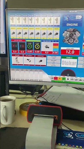 Continental 5WK91207 ECU Bench Test with METSIM PRO