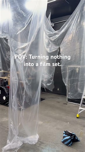 How to build a film set.