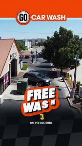 🎉 FREE GO BIG! WASH — For a Limited Time! Don’t miss out — grab your FREE GO BIG! Car Wash coupon online before it’s gone! Clean car, clear skies, and major savings. Let’s GO! 🏁💦 | GO Car Wash