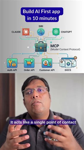 Build an AI-First App in 10 Minutes With MCP explained