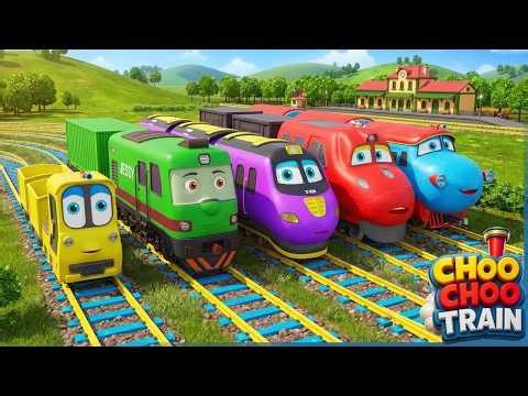 🚂 Toy Trains Color Rescue Adventure!