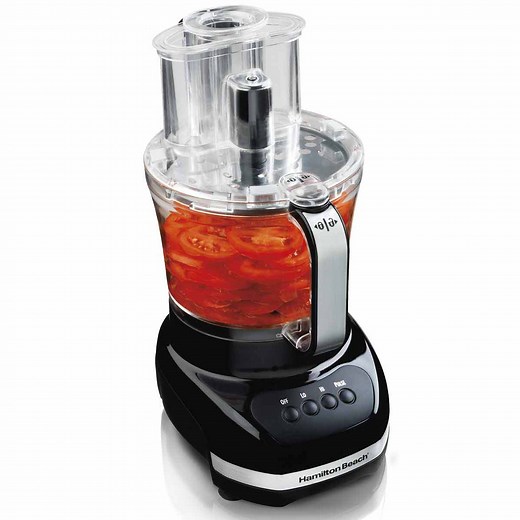 12-Cup Big Mouth® Duo Plus Food Processor with 2 Bowls, Touch Pad Controls