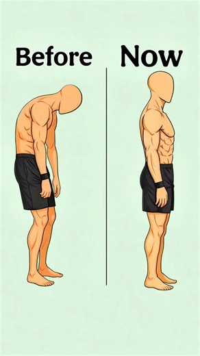 Daily pushups = Bad posture ⚠️| #shorts #badposture #posturecorrection #pushups