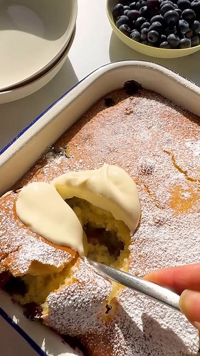 Blueberries are in season, which means it’s cobbler time 🫐✨ Just add Woolworths Essentials Butter Cake Mix and you’ve got yourself the ultimate family dessert. Click the link below for the full recipe: http://spr.ly/6186AH5Bw | Woolworths