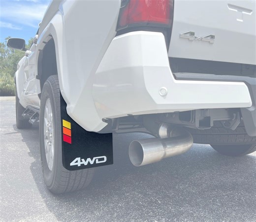 Tufskinz | Rear Mud Flaps - Fits 2024-2026 Tacoma -2 Piece Kit - Etsy