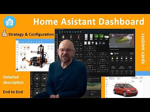 Home Assistant Dashboard - where all my Home Automation comes together