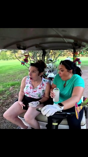 Whoever said women drivers just hit things and keep driving was seriously mistaken 🫣🤭 also, oopsie!! #golf #golfgirl #golfcourse #fun #reels #myfairwayladies | Nicole Butler