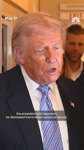Trump warns Iran the 'clock is ticking' on peace talks
