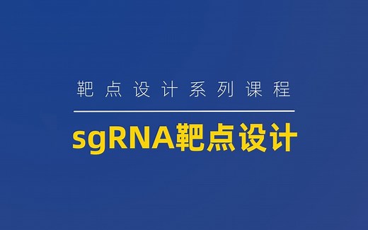 CRISPR-Cas9 sgRNA靶点设计