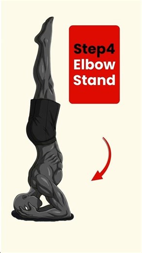 The SECRET to a Perfect Elbow Stand 🤫✨ | How to Start Calisthenics. #calisthenics #musclebuliding