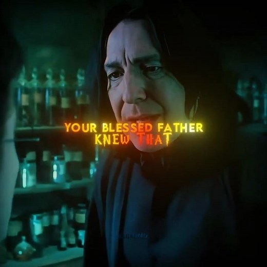Harry looked so disappointed.. 😔💔(legends know it's a remake) #harrypotter #severussnape