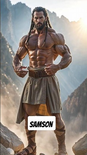 How Samson Defeated a Lion | AI 4K | Breathtaking Visuals