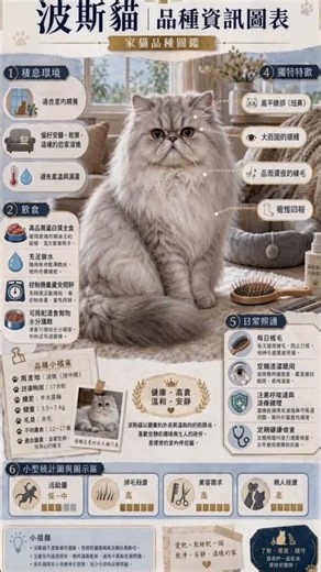 動物世界：【優雅安靜的長毛貴族】波斯貓 | Animal World: The Elegant Persian Cat
