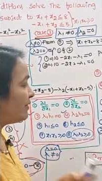 Kuhn Tucker Conditions with 2 Variables Constraints OT Most Important Previous yea