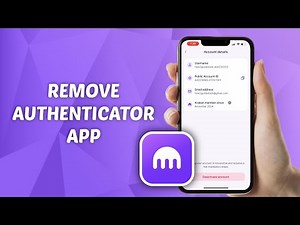 How to Remove Authenticator App from Kraken