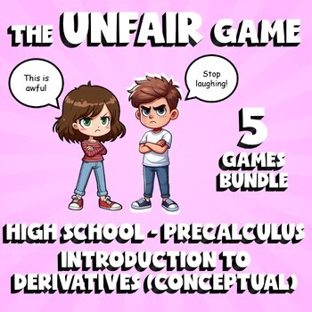 5 UNFAIR Math Games - Introduction to Derivatives (Conceptual) - PreCalculus