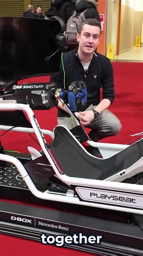 The Playseat Formula Intelligence and D-Box Motion Platform