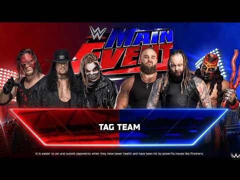 FULL MATCH - KANE & THE UNDERTAKER & BRAY WYATT VS BRAUN STROWMAN & BRAY WYATT & BOOGEYMAN