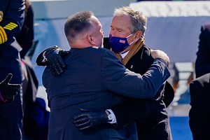 Twitter Erupts as Garth Brooks Hugs All the Presidents at Biden's Inauguration